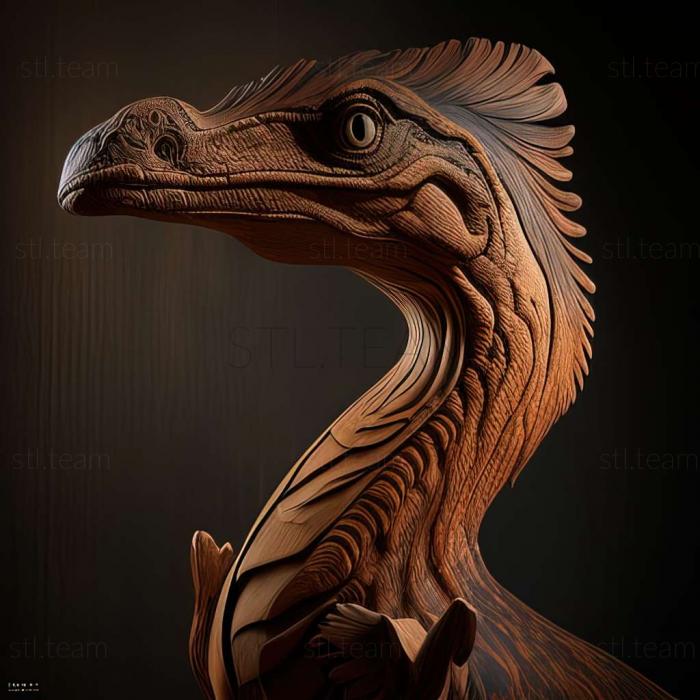 3D model Ensiferophasma velociraptor (STL)